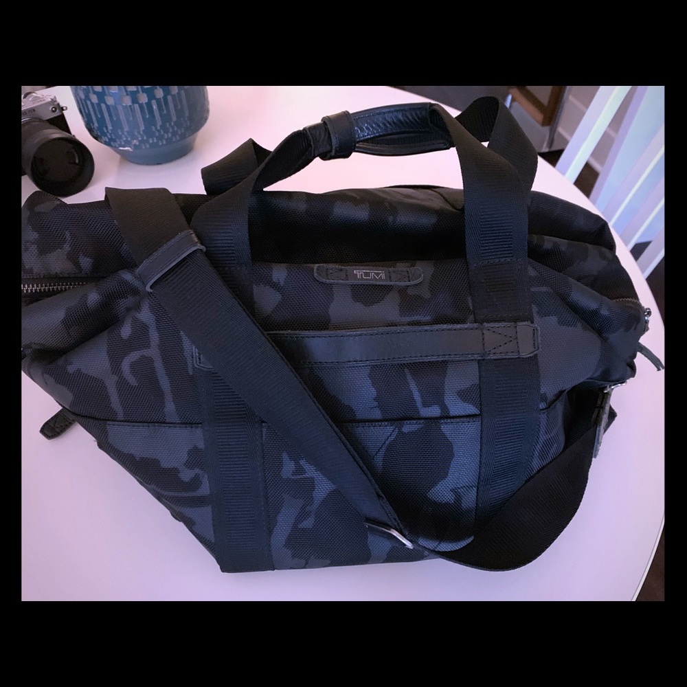 Rare Tumi Black Camo Duffle